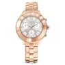 Octea lux sport watch, Swiss Made, Metal bracelet, Rose gold tone, Rose gold-tone finish - Swarovski, 5612194