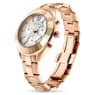 Octea lux sport watch, Swiss Made, Metal bracelet, Rose gold tone, Rose gold-tone finish - Swarovski, 5612194