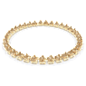สร้อยคอ Tennis Matrix, เจียระไนทรง Pyramid, โทนสีทอง, เคลือบโทนสีทอง - Swarovski, 5613679