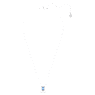 Millenia necklace, Octagon cut, Blue, Rhodium plated - Swarovski, 5614926