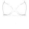 Millenia body chain, Round cut, White, Rhodium plated - Swarovski, 5615858