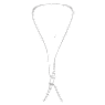 Millenia body chain, Square cut, White, Rhodium plated - Swarovski, 5615864