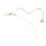 Attract set, Round cut, White, Rose gold-tone plated - Swarovski, 5616233