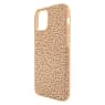 High smartphone case, iPhone® 12/12 Pro, Gold tone - Swarovski, 5616374