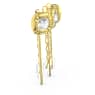 Hair pin, Set (3), Cushion cut, Gold tone, Gold-tone plated - Swarovski, 5616848
