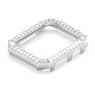 Case, For Apple Watch® Series 4 & 5, 40 mm, Silver tone - Swarovski, 5619480