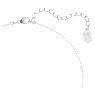 Una 세트, 트릴리언트 컷, 핑크, 로듐 플래팅 - Swarovski, 5619503