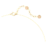 Chroma necklace, Drop cut, Small, Multicolored, Gold-tone plated - Swarovski, 5619786