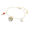 Zodiac Tiger bracelet, Tiger, Multicolored, Gold-tone plated - Swarovski, 5620295