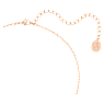 Conjunto Millenia, Talla octogonal, Rosa, Baño tono oro rosa - Swarovski, 5620548