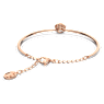 Una armband, Ronde slijpvorm, Paars, Roségoudkleurige toplaag - Swarovski, 5620554