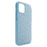 High smartphone case, iPhone® 12 Pro Max, Blue - Swarovski, 5622306