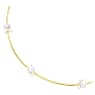 Ras-de-cou Constella, Taille ronde, Blanc, Placage de ton or brillant - Swarovski, 5622720