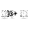 Stella szett, Vegyes metszés, Csillag, Fehér, Ródium bevonattal - Swarovski, 5622729