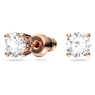 Stella set, Mixed cuts, Star, White, Rose gold-tone plated - Swarovski, 5622730