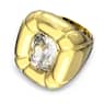 Dulcis 칵테일 링, 쿠션 컷, 골드 톤, 골드 톤 플래팅 - Swarovski, 5624369