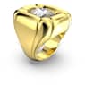 Dulcis 칵테일 링, 쿠션 컷, 골드 톤, 골드 톤 플래팅 - Swarovski, 5624369