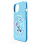 Smartphone case, Swan, iPhone® 13 Pro, Blue - Swarovski, 5625625