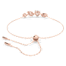 Gema 520 手鏈, 糖果, 粉紅色, 鍍玫瑰金色調 - Swarovski, 5626656