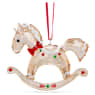 Holiday Cheers Decorațiune cal care se leagănă Turtă dulce - Swarovski, 5627608