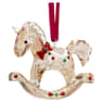 Holiday Cheers Decorațiune cal care se leagănă Turtă dulce - Swarovski, 5627608