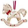 Holiday Cheers Decorațiune cal care se leagănă Turtă dulce - Swarovski, 5627608