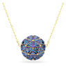 Curiosa ペンダント, トライアングルカット, ブルー, ゴールドトーン・プレーティング - Swarovski, 5629228