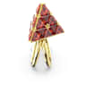 Anello cocktail Curiosa, Taglio triangolo, Rosso, Placcato color oro - Swarovski, 5630289
