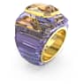 Chroma 個性戒指, 紫色, 鍍金色色調 - Swarovski, 5630322