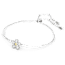 Bracelet Tough, Fleur, Blanc, Finition mix de métal - Swarovski, 5632061