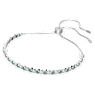 Matrix karkötő, Körmetszéses, Zöld, Ródium bevonattal - Swarovski, 5632064