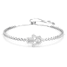 Braccialetto Subtle, Mano, Bianco, Placcato rodio - Swarovski, 5632065