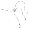 Braccialetto Subtle, Mano, Bianco, Placcato rodio - Swarovski, 5632065