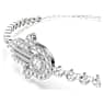 Bransoletka Matrix, Dłoń, Biała, Powłoka z rodu - Swarovski, 5632065