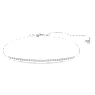 Only bracelet, White, Rhodium plated - Swarovski, 5632066