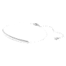 Only bracelet, White, Rhodium plated - Swarovski, 5632066