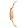 Octea Lux Sport watch, Swiss Made, Metal bracelet, Brown, Gold-tone finish - Swarovski, 5632472
