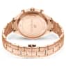 Octea Lux Sport Uhr, Schweizer Produktion, Metallarmband, Rot, Roségoldfarbenes Finish - Swarovski, 5632475