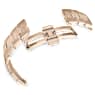 Octea lux sport Uhr, Schweizer Produktion, Metallarmband, Blau, Champagne-vergoldetes Finish - Swarovski, 5632481