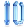 Lucent Kreolen, Statement, Achteckform, Blau - Swarovski, 5633950