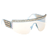 Sunglasses, Mask, Gradient tint, SK0363 30X, Blue - Swarovski, 5634749