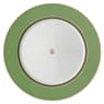 Assiette plate Signum, Porcelaine, Verte - Swarovski, 5635500