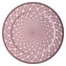 Signum service plate, Porcelain, Large, Pink - Swarovski, 5635510