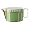 Saucière Signum, Porcelaine, Verte - Swarovski, 5635518