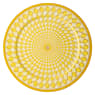 Plato ovalado Signum, Porcelana, Amarillo - Swarovski, 5635522