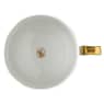 Taza con platillo Signum, Porcelana, Verde - Swarovski, 5635526