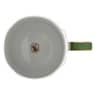 Signum mug with lid, Porcelain, Green - Swarovski, 5635532