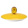 Taza con tapa Signum, Porcelana, Amarilla - Swarovski, 5635536