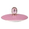 Signum mug with lid, Porcelain, Pink - Swarovski, 5635539