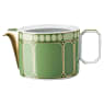 Signum teapot, Porcelain, Small, Green - Swarovski, 5635541